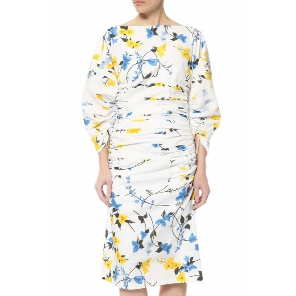 Salvatore Ferragamo Women's Floral Dress Size 38 $3190 NWT